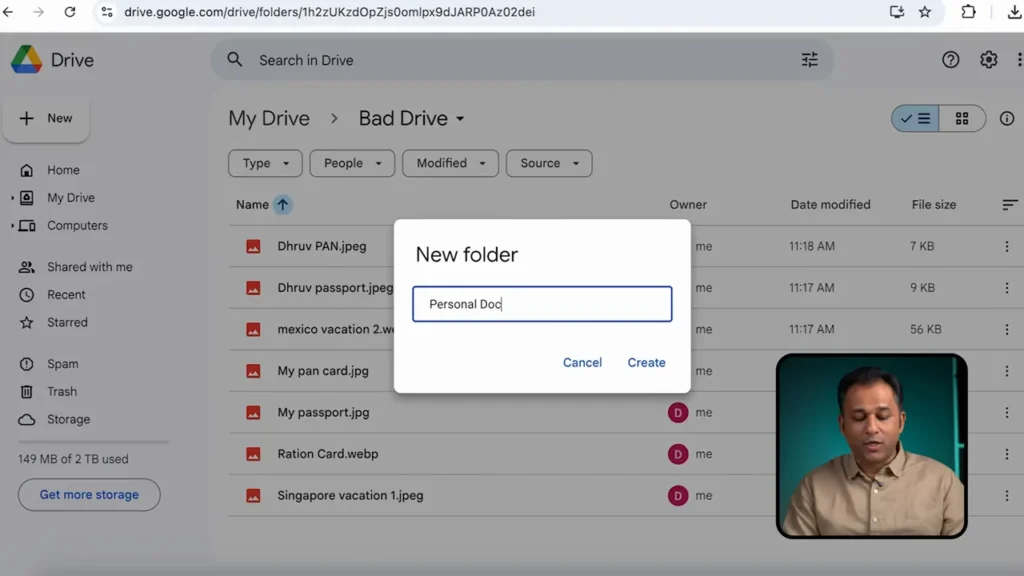 Bad Drive vs Good Drive — Organize कैसे क 1